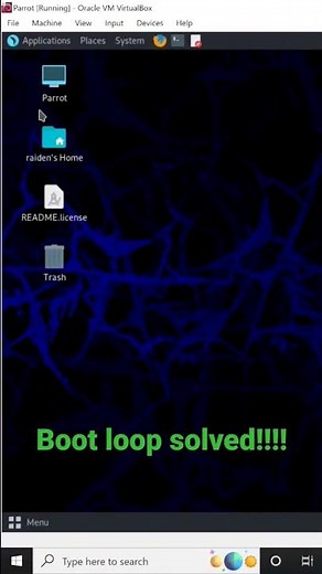 parrot boot loop issue solved. learn hacking OS on my channel
