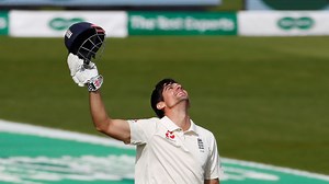 How's that? Cook's final Test century