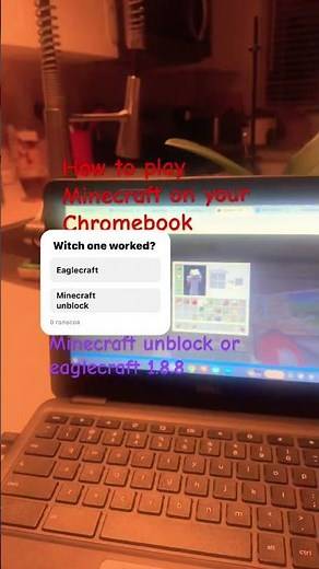 ￼ how to play Minecraft on your Chromebook￼