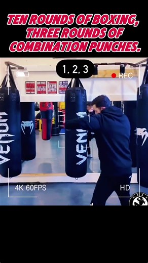 Ten rounds of boxing, three rounds of combination punches. #CapCut #fighting #fyb #for you #skill