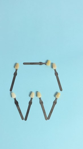 Dentist Manhattan | VK Dental Care on Instagram: "What is your shade? 🦷✨⬇️ ⠀ The Vita Classic Shade Guide helps us match your dental restorations to your natural tooth color. Here are some quick facts: ⠀ - Most Popular Shades: A2 and A3 are the top choices, matching 70% of natural teeth. ( where A2 matching approximately 50% ) - Brightest Shade: B1 is often chosen for its bright, white appearance, popular in whitening treatments. ⠀ Shade Categories: - A Shades (Reddish-Brown): Most common, with