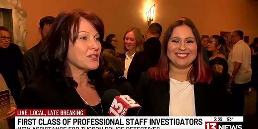 Tucson Police's first class of Professional Staff Investigators graduates
