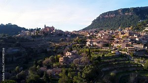 Spectacular 4K drone footage of Palma de Mallorca. Enjoy stunning aerial views of its historic landmarks, vibrant coastline, and the beautiful Mediterranean sea