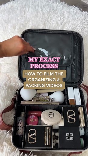 Step-by-Step Guide on Filming Organizing/Pack-with-Me Videos
