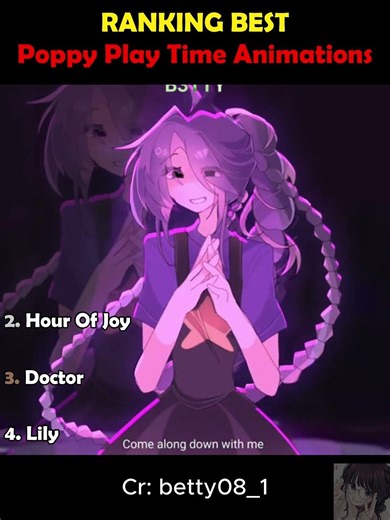 The best Poppy Playtime Animations Ranked