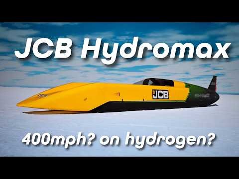 JCB Hydromax: Technical details of the new speed record car
