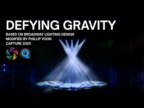 Defying Gravity from Wicked Lighting Design