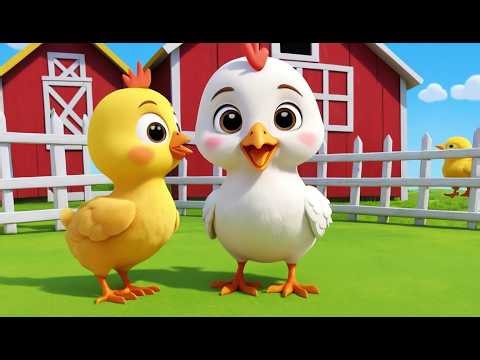 Mama Hen Cares for the Baby Chick 🐔🐥 | Funny and Fun Kids Nursery Rhyme Animation
