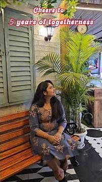 💐Celebrating 5 years of togetherness at Cafe 37📍#couple #anniversary #surprise #cafedate