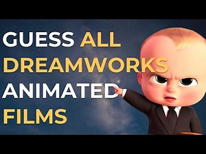 Guess all DREAMWORKS animated films | MOVIE QUIZ