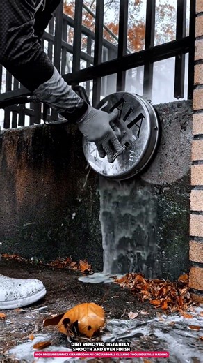 High Pressure Surface Cleaner 3000 PSI Circular Wall Cleaning Tool Industrial Washing