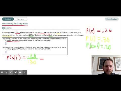 ALEKS: Conditional Probability - basic