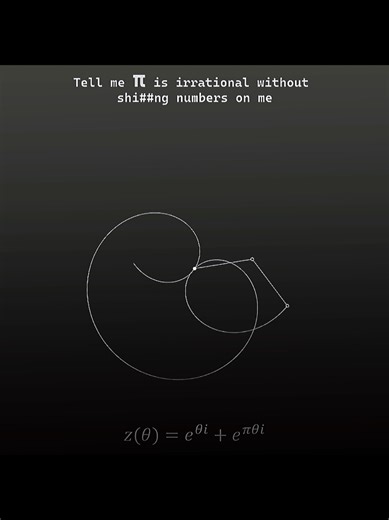 penjelasan👇🏻 Intinya: π adalah perbandingan antara keliling lingkaran dan diameternya. Selalu. Di mana pun. Ukuran apa pun. Rumus dasarnya: π = keliling ÷ diameter Kalau diameter lingkaran 1 cm, kelilingnya selalu ≈ 3,1415926535… cm Bukan kira-kira karena alat ukur, tapi karena realitas geometri memang begitu. Fakta penting yang sering disalahpahami: π bukan pecahan → tidak bisa ditulis sebagai a/b π bilangan irasional → desimalnya tak berakhir dan tak berulang 3,14 atau 22/7 itu pendekatan ka