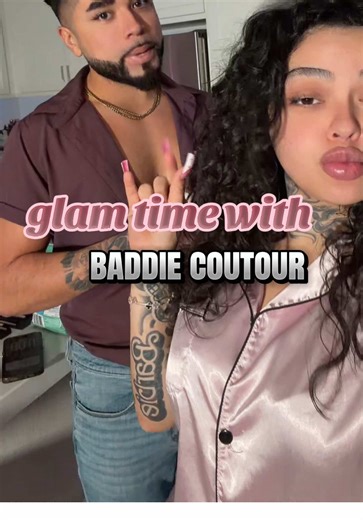 Glam Time with Baddie Coutour Makeup Tips