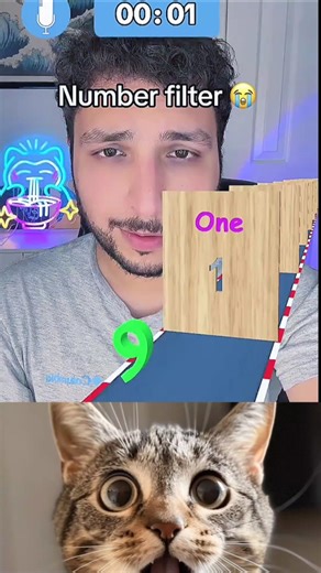 Number Count Challenge video 😱 #challenge #funny #viral