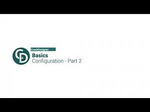 Crash designer configuration part 2