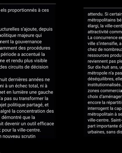 Saint-Étienne : relire dix-huit ans de politique municipale pour éclairer le débat
