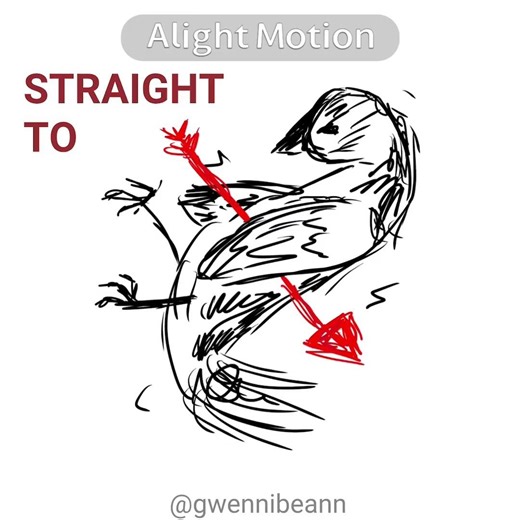 Bird song // @Gwennybeann // #bird #birdsong #animationshorts