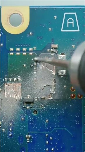 How to deal with burnt out MOSFET. #viral #viralvideo #electrician