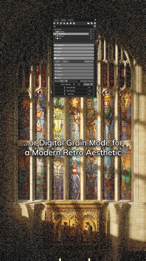 Create Retro Renders with Animated Grain in Toolbag | Marmoset Quick Tips