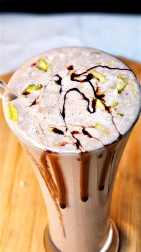 Choco Banana Shake | Creamy Chocolate Banana Milkshake #asmr #milkshake