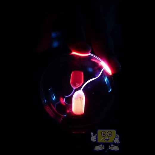 Katzco 8" Plasma Ball | Static Electricity Lightning Globe #shorts #short #fyp #gadgets