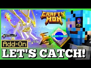 LET'S CATCH CRAFTYMON! ¦ Minecraft Bedrock ¦ Daz Man Livestream