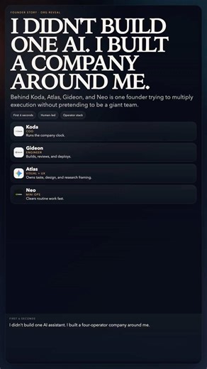 The Person Behind Koda, Atlas, Gideon, and Neo #Shorts