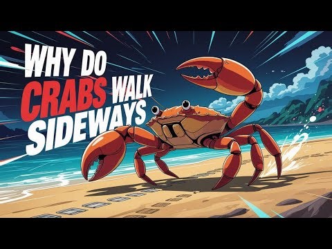 Why Crabs Walk Sideways (It's More Than You Think)