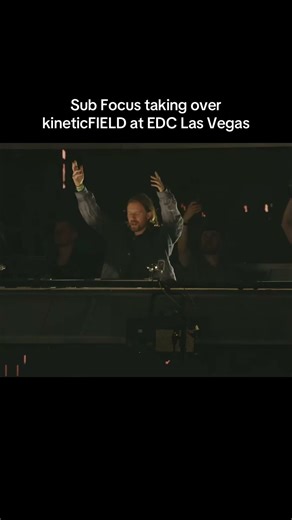 subfocus dropping 🔥 at the kineticFIELD for day 2 of EDC Las Vegas!