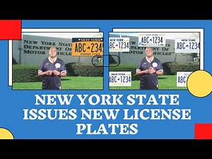 🆕 New York License Plates New York State Issues Excelsior Plates New License Plates