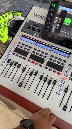 #behringer #wing #mixer #performance #show #live
