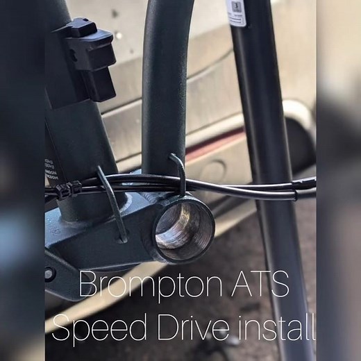 BROMPTON G LINE ATS SPEED DRIVE UPGRADE FOR 512% RANGE!!! #bromptontech #brompton #bromptonbicycle