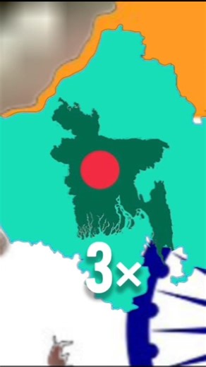 How Big Is Rajasthan? Bigger Than Many Countries! 🤯🏜️ #youtubeshorts #rajasthan #india #world