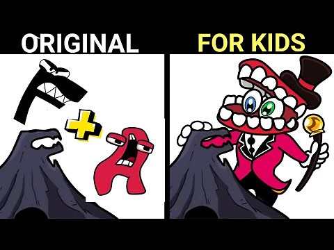 CAINE from THE AMAZING DIGITAL CIRCUS is in Alphabet Lore World (Censorship)