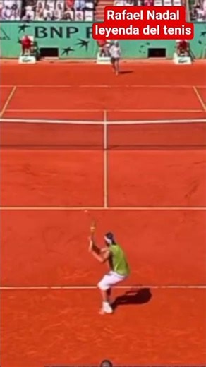 Rafael Nadal leyenda del tenis 🎾 #tennis #leyendas #rolandgarros #rafaelnadal