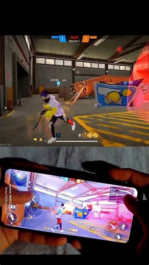 2 Fingers handcam gameplay freefire || TECHNO POWER#ultra #honda125