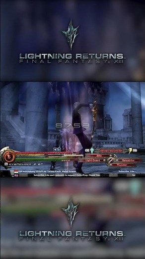 ⚔️ Boss Battle — Caius Ballad | Lightning Returns: Final Fantasy XIII #Shorts