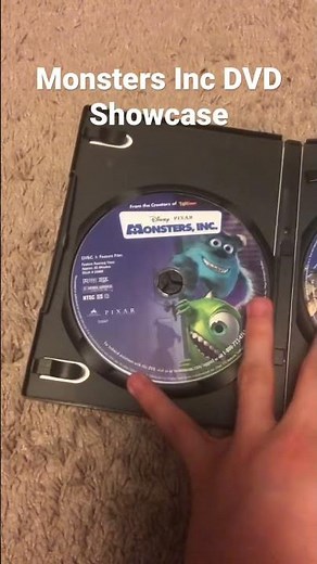 Monsters Inc DVD Showcase