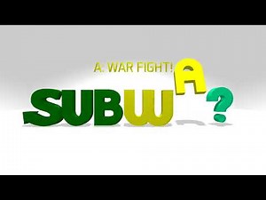Subway Logo Bloopers #17: WAR FIGHT!!!
