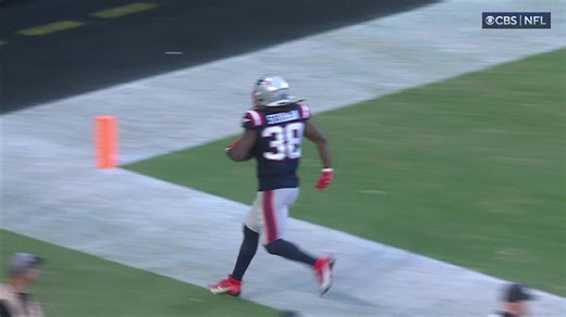 Drake Maye Hook and Ladder Play to Rhamondre Stevenson for the Two-Point Conversion