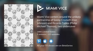 Watch Miami Vice streaming