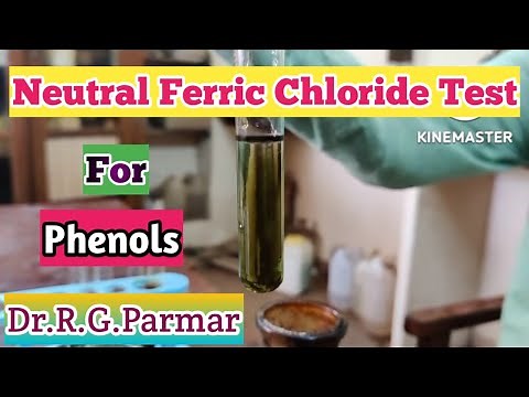Ferric Chloride Test for Phenols | Neutral FeCl3 test