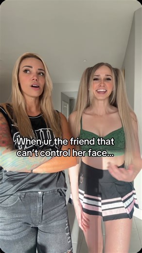 Ry Wilde | When ur the friend who can’t control ur face… get you a @officiallyrileyrae to remind you 🤣🤣 #fyp #explore #blonde #rbf | Instagram