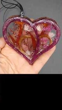 3D Heart in Wood and Resin #diy #tutorial #wood #resinart #epoxyresin #resin #resin #art #UVresin