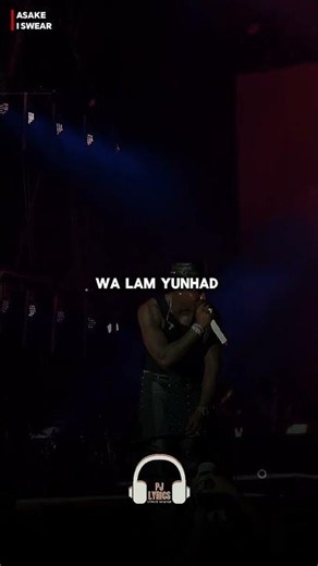 Asake- I Swear(Lyrics Video)💔🎶 #foryou #lyrics #afrobeatslovers #afrobeats