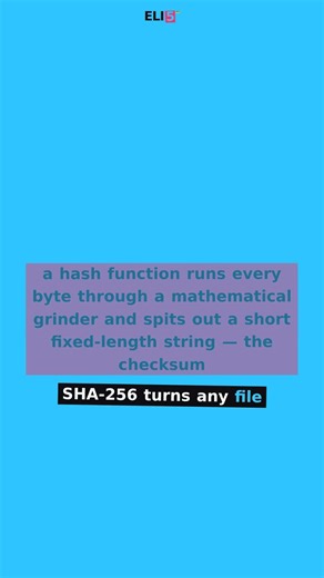 checksums: how files know they're broken.