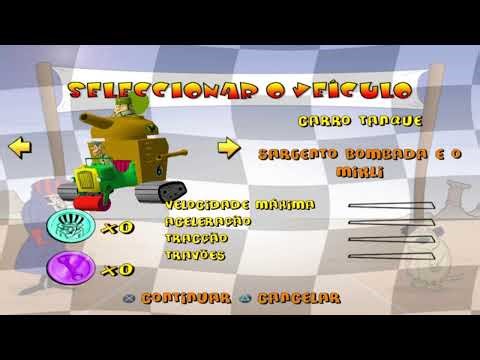 Wacky Races: Mad Motors em Portugues - 100% - Playstation 2