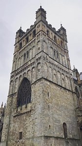 The Great Peter bell tolls for seven minutes, in solidarity with #Ukraine, ringing alongside church bells across #Europe. @dioceseineurope @englishcathedrals @exetercouncil @devoncountycouncil | Exeter Cathedral
