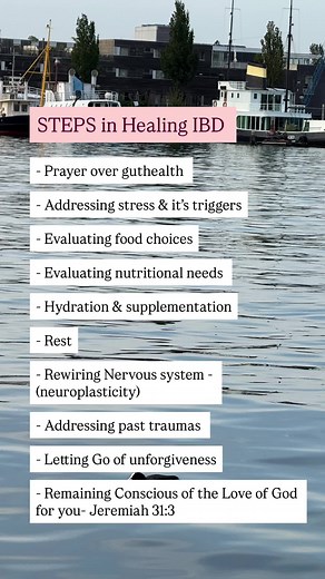 Some steps in healing IBD #ibd #viral #guthealth #healingjourney #crohnsdisease